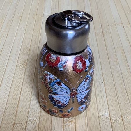 Термокружка Бабочка и цветы на 300 мл